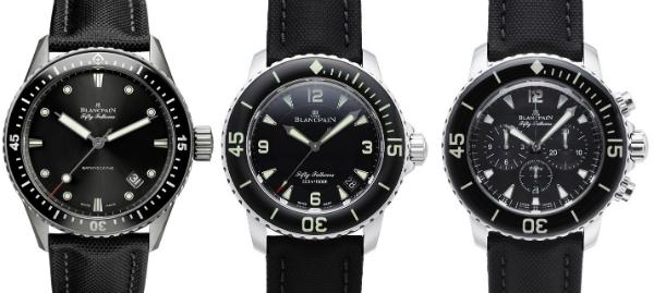 Blancpain Fifty Fathoms Kollektion