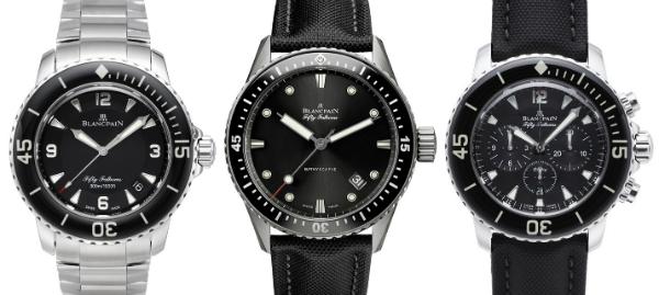 Blancpain Sport Automatique Fifty Fathoms Automatikuhren