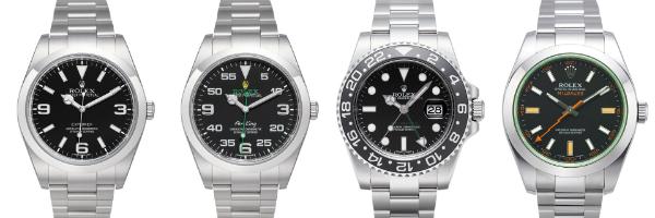 Explorer Air-King GMT-Master Milgauss