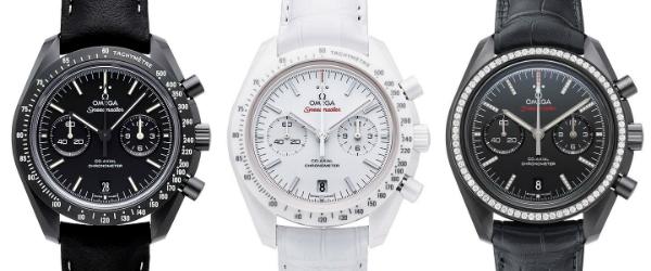 Omega Speedmaster Moonwatch Co-Axial Chronograph Kollektion