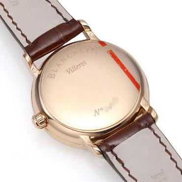 Blancpain Villeret Ultraflach in der Version 6102-2987-55A aus 18K Rosegold