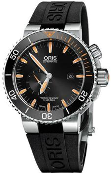 Oris Aquis Small Second Date Version 01 743 7709 7184-Set RS