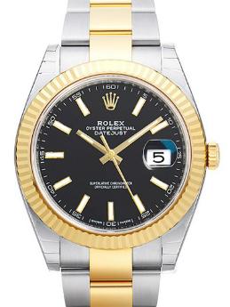 Rolex Oyster Perpetual Datejust 41 in der Version 126333 Gehaeuse Stahl Gelbgold