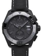 Tag Heuer Aquaracer 300M Calibre 16 Automatik Chronograph 43mm Black Phantom Version CAY218B-FC6370 aus schwarzem Titan