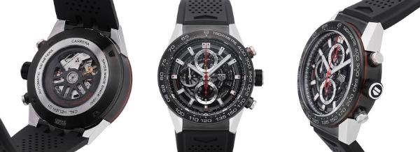 Tag Heuer Carrera Calibre HEUER 01 Automatik Chronograph 45mm Titan Version CAR2A1Z-FT6044