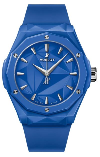 Hublot Classic Fusion Orlinski Blue Ceramic 40 mm in der Version 550.ES.5100.RX.ORL21