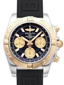 Breitling Chronomat 41 in der Version CB014012BA53150SA18S1 in Edelstahl und 18K Rosegold