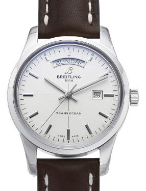 Breitling Transocean Day und Date mit Wochentagsanzeige