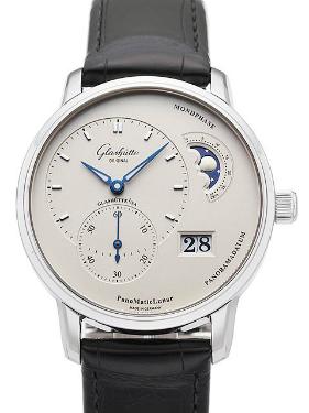 Glashuette Original PanoMaticLunar mit Panoramadatum