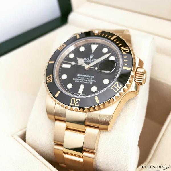 Rolex Gold Diving Submariner