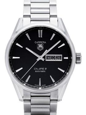 Tag Heuer Carrera Calibre 5 Day-Date Automatik 41mm mit Datum und Wochentagsanzeige