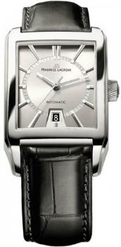 Maurice Lacroix Pontos Rectangulaire Date Version PT6247-SS001-130