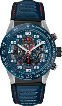 Tag Heuer Carrera Calibre HEUER 01 Automatik Chronograph 45mm Red Bull Racing Special Edition in der Version CAR2A1NFT6100