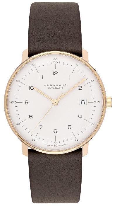 Junghans Max Bill Automatic in der Version 027/7806.02 aus vergoldetem Edelstahl