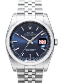 Rolex Datejust 36mm Zifferblatt blau