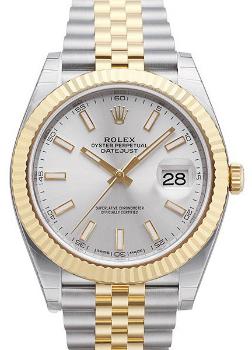 Rolex Datejust 41mm Herrenuhr Automatik Stahl Gelbgold