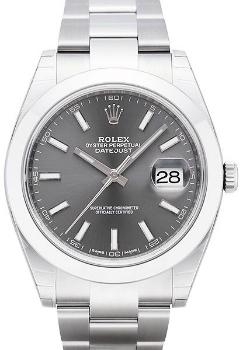 Rolex Datejust 41mm Herrenuhr Automatik Stahl