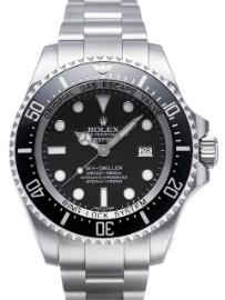 Rolex Sea-Dweller Deepsea Automatik Band Stahl Zifferblatt schwarz