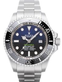 Rolex Sea-Dweller Deepsea D-Blue Band Stahl Zifferblatt blau