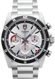 Tudor Grantour Chrono silber