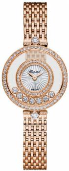 Chopard Happy Diamonds Icons Round in der Version 209408-5001 in 18K Rosegold