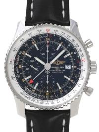 Breitling Navitimer World Leder schwarz