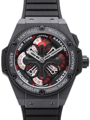 Hublot King Power 48mm UNICO GMT Keramik