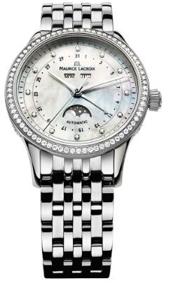 Maurice Lacroix Luxusuhr für Damen: Les Classiques Phase de Lune Automatique Maurice Lacroix Luxusuhr fuer Damen Les Classiques Phase de Lune Automatique