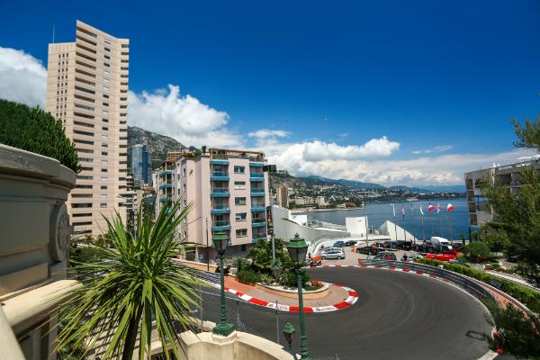 Die Formel 1 Rennstrecke von Monaco