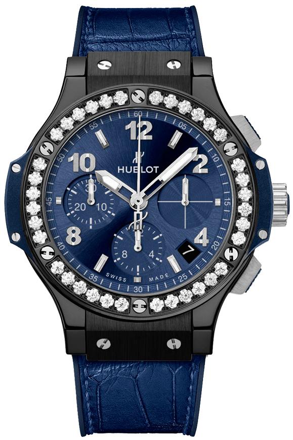 Hublot Big Bang Ceramic Blue Diamonds in der Version 341.CM.7170.LR.1204