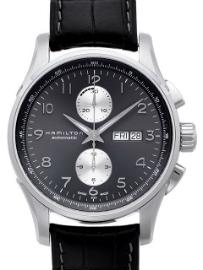 Hamilton Jazzmaster Maestro Chrono Edelstahl schwarz