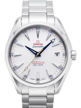 Omega Seamaster Aqua Terra Chronometer Zifferblatt silber