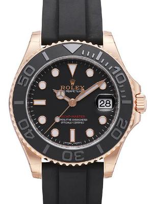 Rolex Yacht-Master Damenuhr mit Oysterflex-Band