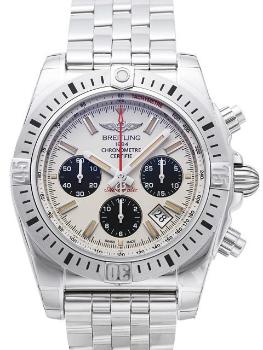 Breitling Chronomat 41 Airborne Zifferblatt silber