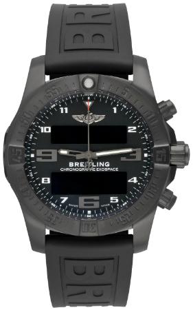 Breitling Exospace B55 Connected Herrenuhr Kautschuk schwarz Titan