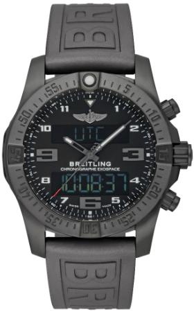 Breitling Exospace B55 Connected Herrenuhr Kautschuk schwarz beschichtet