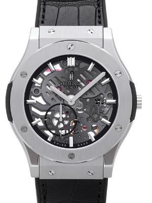 Hublot Classic Fusion 45mm Classico Ultra-Thin Skeleton Limited Edition Herrenuhr in der Version 515NX0170LR