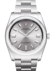 Rolex Oyster Perpetual 36 Herrenuhr Edelstahl Zifferblatt silber