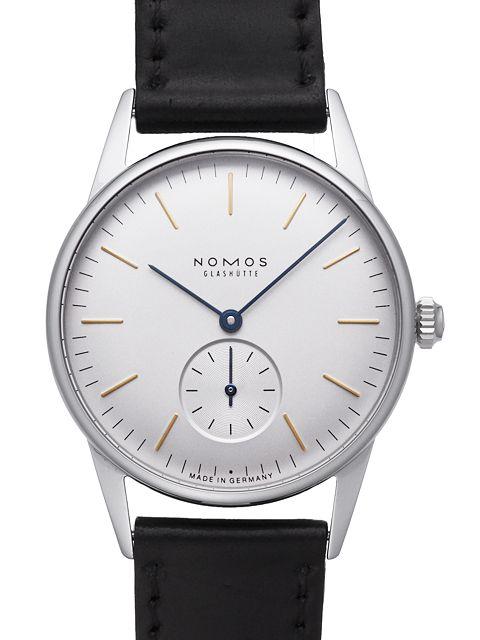 NOMOS Glashütte Orion in der Version 309 mit Saphirglasboden | Durchmesser 35,00 mm