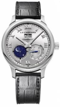 LUC Lunar Big Date in der Version 161969-1001 18K Weissgold