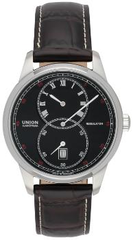 UNION Glashuette 1893 Regulator mit Datum und kleiner Sekunde in der Version D007-445-16-053-00