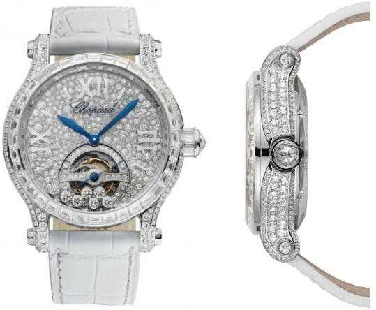 Chopard Happy Sport Round 42mm Tourbillon Joaillerie