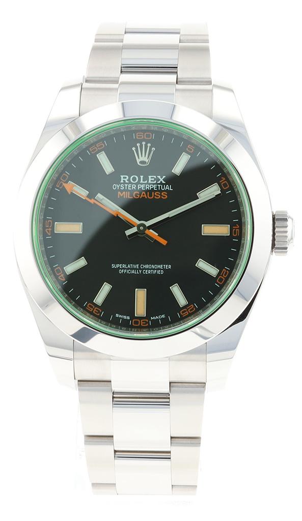 Rolex Milgauss mit der Referenznummer 116400GV 