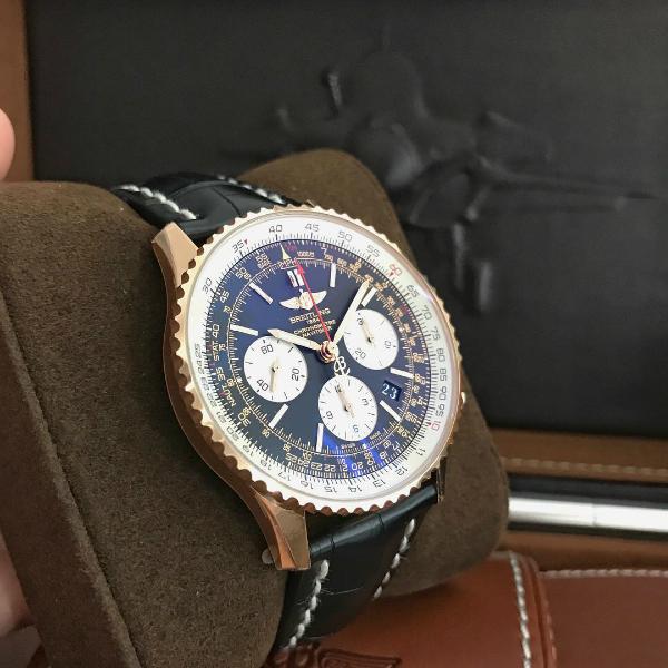 Breitling Navitimer 01 pink gold