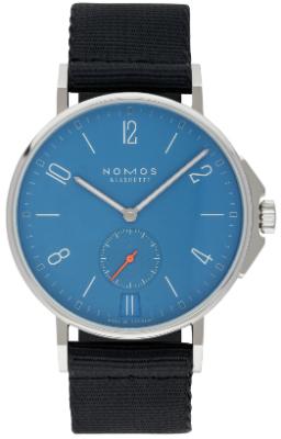 NOMOS Glashuette Ahoi Datum signalblau 554