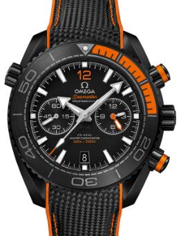 Omega Seamaster Planet Ocean 600 M Co-Axial Master Chronometer Chronograph 45,5mm Deep Black Orange