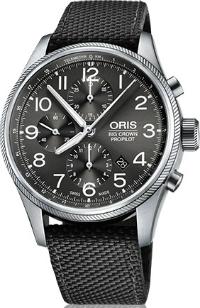 Oris Big Crown ProPilot Chronograph | Herrenuhr | Textil | grau Oris Big Crown ProPilot Chronograph Herrenuhr Textil grau