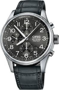 Oris Big Crown ProPilot Chronograph | Band: Leder | Farbe: Schwarz Oris Big Crown ProPilot Chronograph Leder schwarz