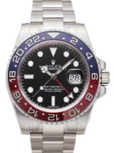 Rolex GMT-Master II in 18K Weissgold und zweifarbiger Keramikluenette Referenz 116719BLRO