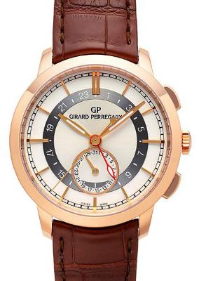 Girard Perregaux 1966 Dual Time in der Version 49544-52-131-BBB0